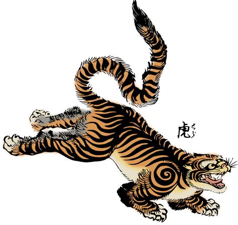 Clipart Tiger by ~hansendo on deviantART Japanese Tattoo Designs ...