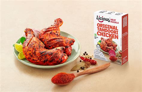 Tandoori Chicken With Licious Original Tandoori Chicken Masala!