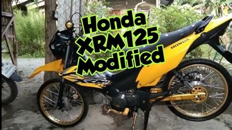 Part 5 MODIFIED HONDA XRM 125 (CARB) / RS 125 Fi / XRM 125 (Fi) / SONIC ...