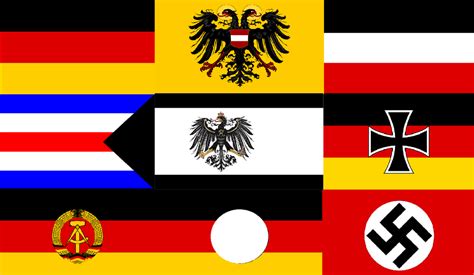 Germany Flags Through The Years (In one flag) : vexillology