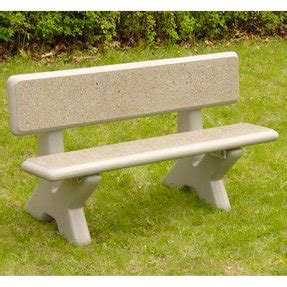 Concrete Park Benches - Foter