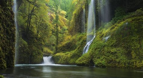 landscape, River, Waterfall, Forest Wallpapers HD / Desktop and Mobile Backgrounds