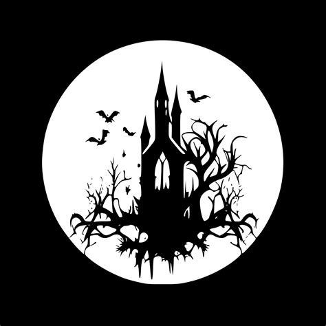 Gothic, Black and White Vector illustration 23593211 Vector Art at Vecteezy