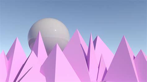 Pink Mountains on Behance