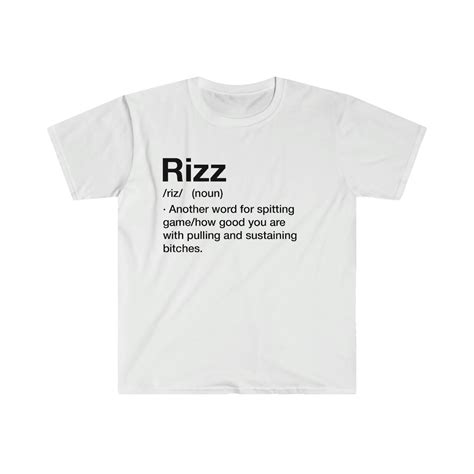 Rizz Shirt Rizz Definition Shirt Funny Shirt - Etsy