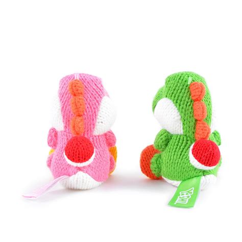 amiibo: Yoshi's Woolly World - Green Yarn Yoshi & Pink Yarn Yoshi (Set of 2) - Tokyo Otaku Mode ...