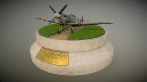 Spitfire Diorama - 3D model by Blackhart [56ff92a] - Sketchfab