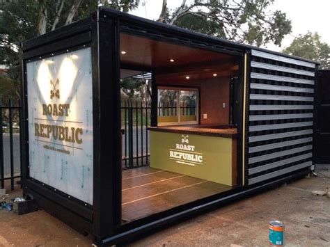 Roast Republic shipping container coffee shop « Inhabitat – Green Design, Innovation ...