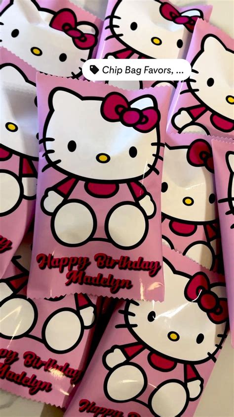 Hello kitty party favors 🥰 | Hello kitty party favors, Hello kitty birthday party, Hello kitty party