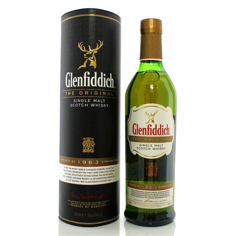 Glenfiddich The Original Inspired By 1963 Auction A79204 | The Whisky ...