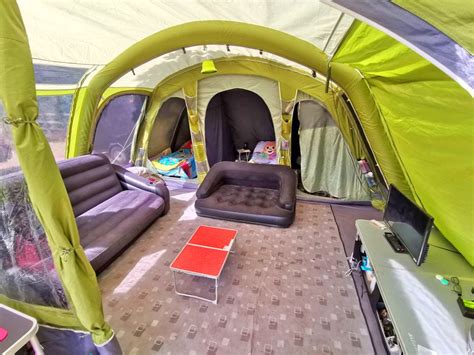 This Giant Family Tent Has Private Bedroom Compartments and a Full Living Area | Family tent ...