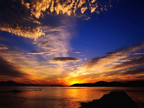 Amazing Sunset Hd Desktop Wallpaper - 1600x1200 | Hd Wallpaper