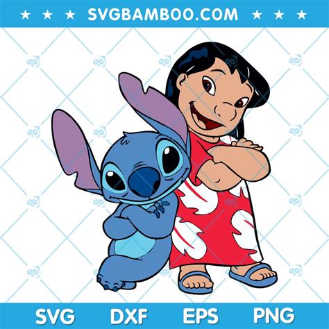 Lilo And Stitch Friends SVG, Disney Lilo And Stitch SVG