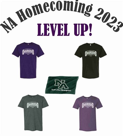 Homecoming 2023 - Level Up! *T-shirt & Rally Towel* – Northwood School Store