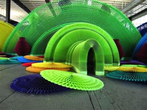 Rainbow Art Installations Dazzle Viewers With Unique Colorful Art