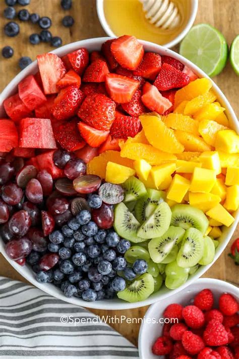 Fresh Summer Fruit Salad - Spend With Pennies