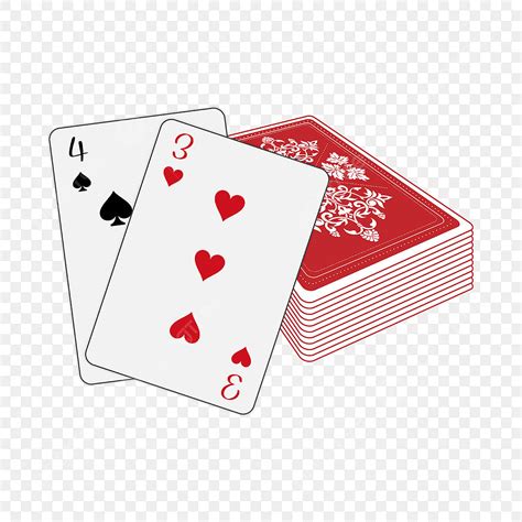 Heart Playing Card Vector Hd PNG Images, Spades Hearts Playing Cards ...