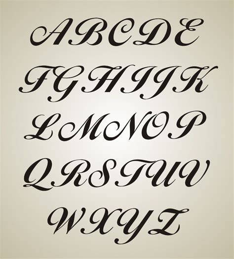 fancy letter stencils | Hand lettering alphabet, Lettering alphabet, Lettering fonts