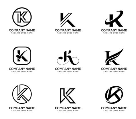 Premium Vector | K letter logo design