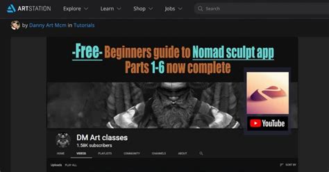 Discover the Best Nomad Sculpt Tutorials (2024)