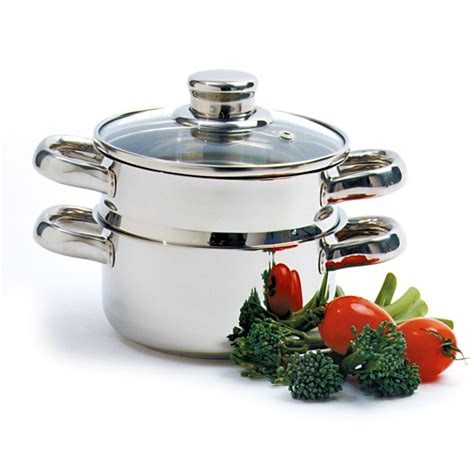 Norpro Stainless Steel Mini Food Steamer 1 quart Pot | Best Food ...