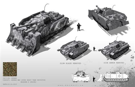 Mack Art: German Tank Prototype