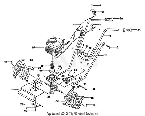 Craftsman Rear Tine Tiller Transmission Diagram - Wiring Diagram Pictures