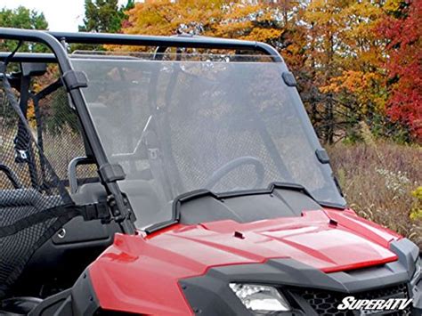 Honda Pioneer 700 Scratch Resistant Full Windshield | UTV Side by Side Parts & Accessories