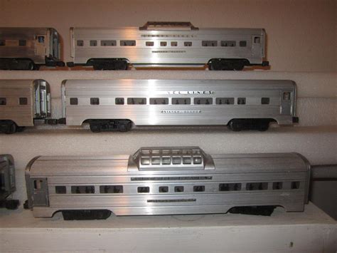 6 ORIGINAL 1950'S LIONEL TRAINS 2543 2532 2531 2533 ALUMINUM PASSENGER CAR EX | #1797127465