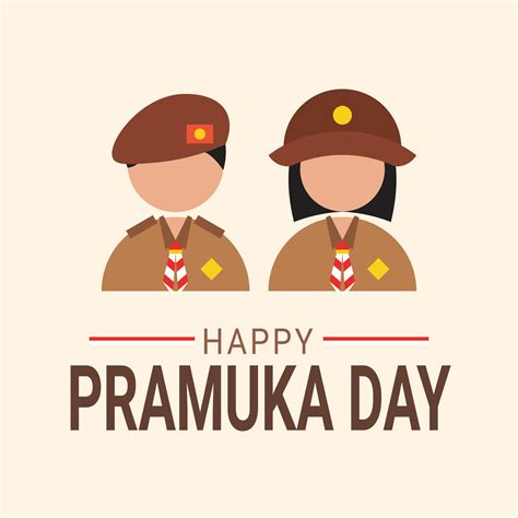 Pramuka Day background. 26296492 Vector Art at Vecteezy