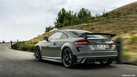 Audi TT RS Coupé Iconic Edition | 2023MY (Color: Nardo Grey) | Rear Three-Quarter