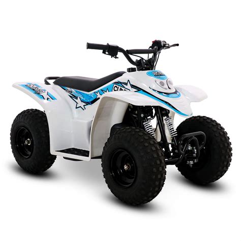 SMC Cub 50cc Petrol Blue Kids Quad Bike