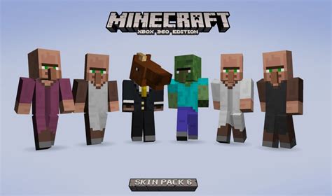 Minecraft: Xbox 360 Edition Skin Pack 6 out now – XBLAFans