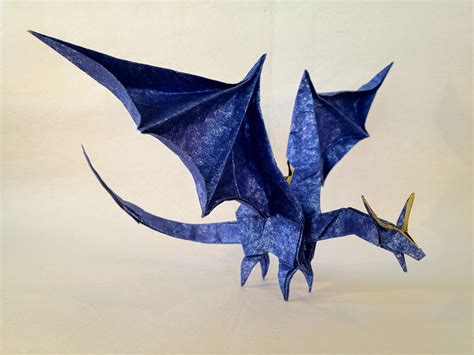 simple origami dragon ~ easy crafts ideas to make