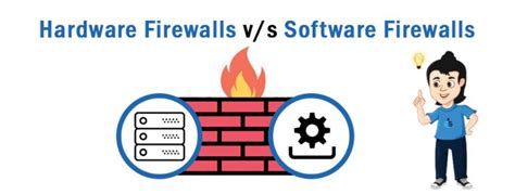 10 Differences Between Hardware And Software Firewall - OperaVPS