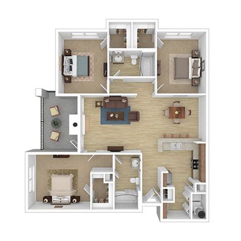 1-3 Bed Apartment Layouts & Features | Mansfield TX by HWY 360