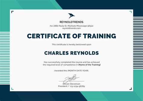 Get Free Training Certificates In 2023: Everything You Need To Know - Free Sample, Example ...