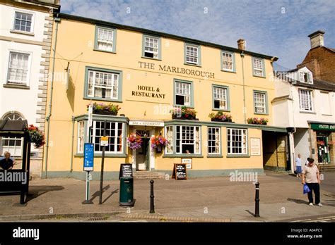 The Marborough Hotel in Witney England near Oxford Stock Photo - Alamy