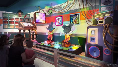 New Concept Art of Mickey's Toontown, El CapiTOON Theater Queue, Donald's Boat at Disneyland ...