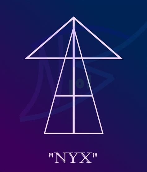 “Nox” / “Nyx” I did sigils for the two different... - Sigils By Strange