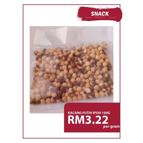 KACANG PUTIH IPOH 200G | Shopee Malaysia