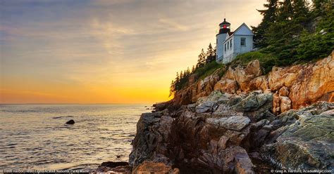 Bass Harbor Head Lighthouse on Mount Desert Island