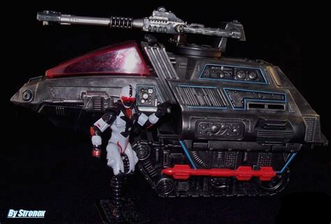 Stronox Custom Figures: GI Joe Cobra HISS Tank and Driver