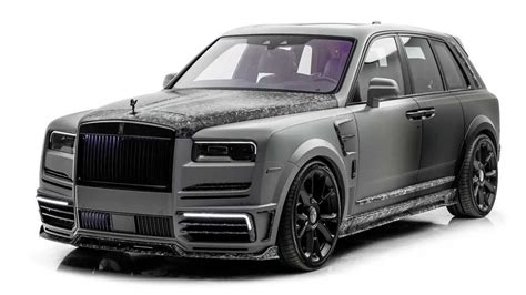 Mansory Modifies Rolls-Royce Cullinan To Create Special Model For UAE