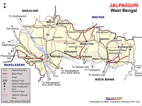 New Jalpaiguri Map