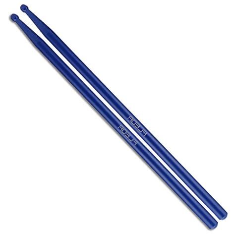 FLEOR 1 Pair of Professional Metal Drum Sticks Colorful Blue Aluminium Drum Sticks Drumsticks 5A ...