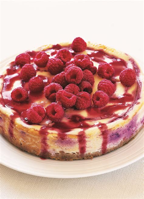 Baked Raspberry Cheesecake Recipe - olive magazine