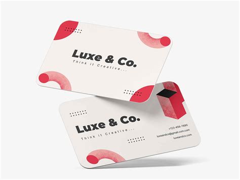 Rounded Business Card Printing Online | Printo