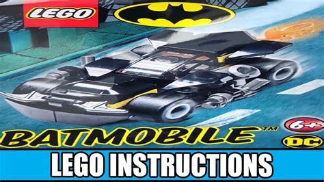 LEGO Instructions | DC Comics Super Heroes | 212219 | Batmobile (LEGO ...