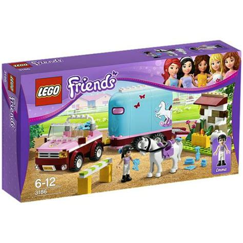 LEGO Friends Emma's Horse Trailer Exclusive Set #3186 - Walmart.com - Walmart.com